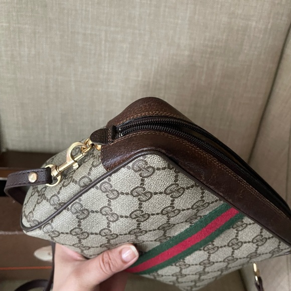 Authentic Gucci vintage web sherry line crossbody bag 98.69.014.3553 (F101) - Picture 10 of 15